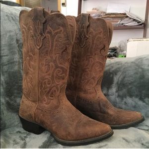 Justin - Boots - McKayla - Tan - Womens - Stampede